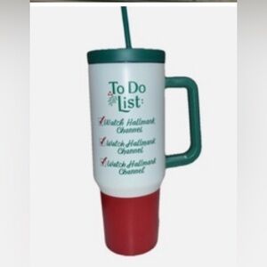 Hallmark Green and Red To-Do List Mug